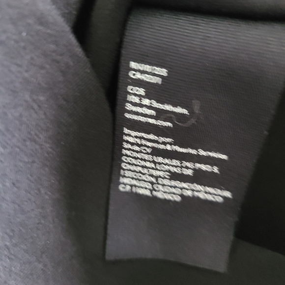 COS One Shoulder Dress SZ XS Cotton Blend Knee Length Modern Timeless Minimalist - Picture 11 of 12